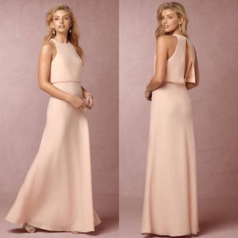 Jill Stuart Ava Crepe Maxi Dress NWT